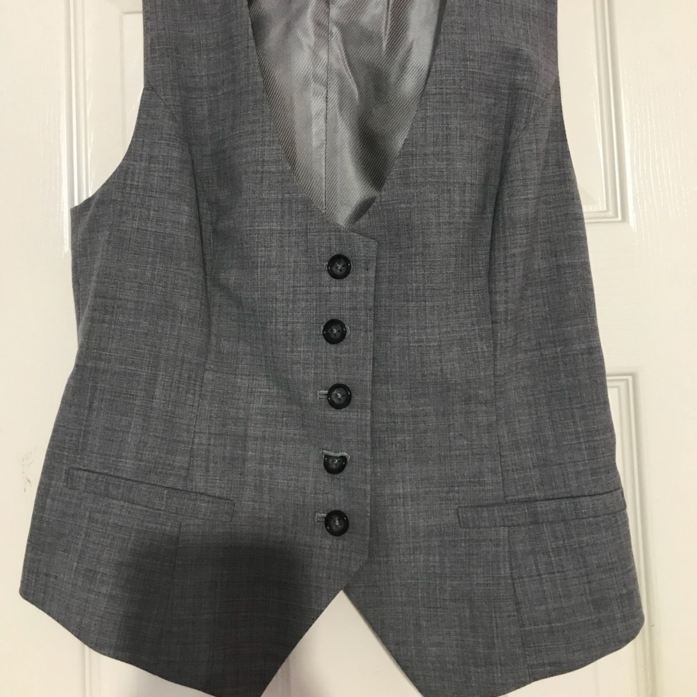 Gray vest